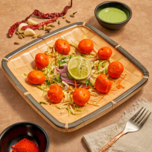 Tandoori Skewered Mushroom (V)